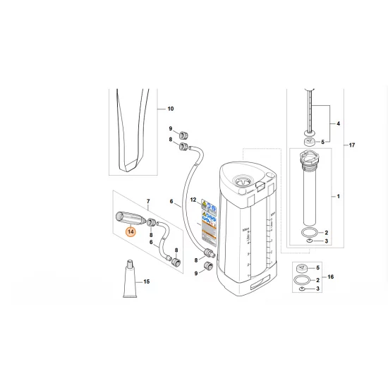 STIHL  Rękojeść 4255 502 1902